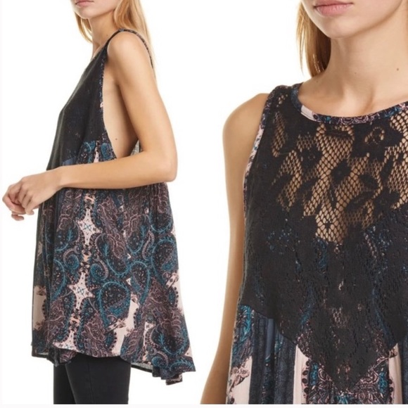 Free People Trapeze Style Top NWT - Picture 3 of 6